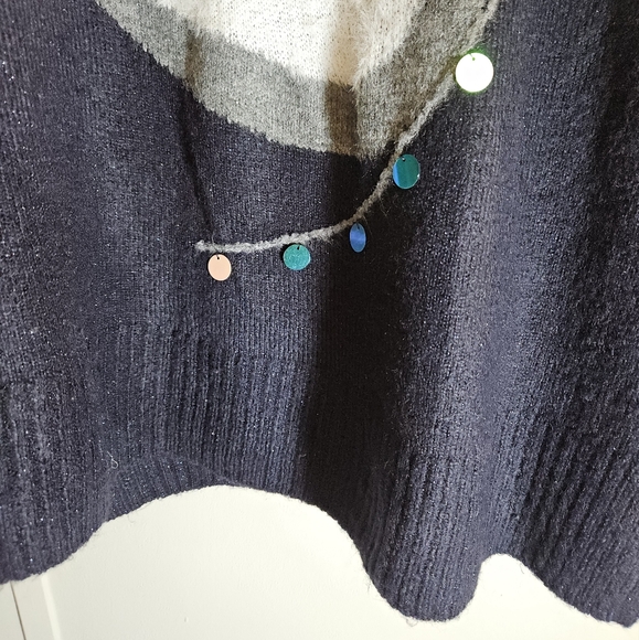 LAUREN CONRAD Festive Sloth Tunic Sweater PLUS Sz XXL - Picture 9 of 12